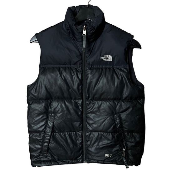 VTG The North Face Boys Nuptse Vest Medium - Picture 1 of 3